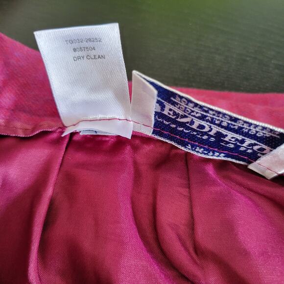 Pendleton Marled Virgin Wool A-Line Skirt Purple Classic Fall Winter Women 8 - Picture 10 of 10